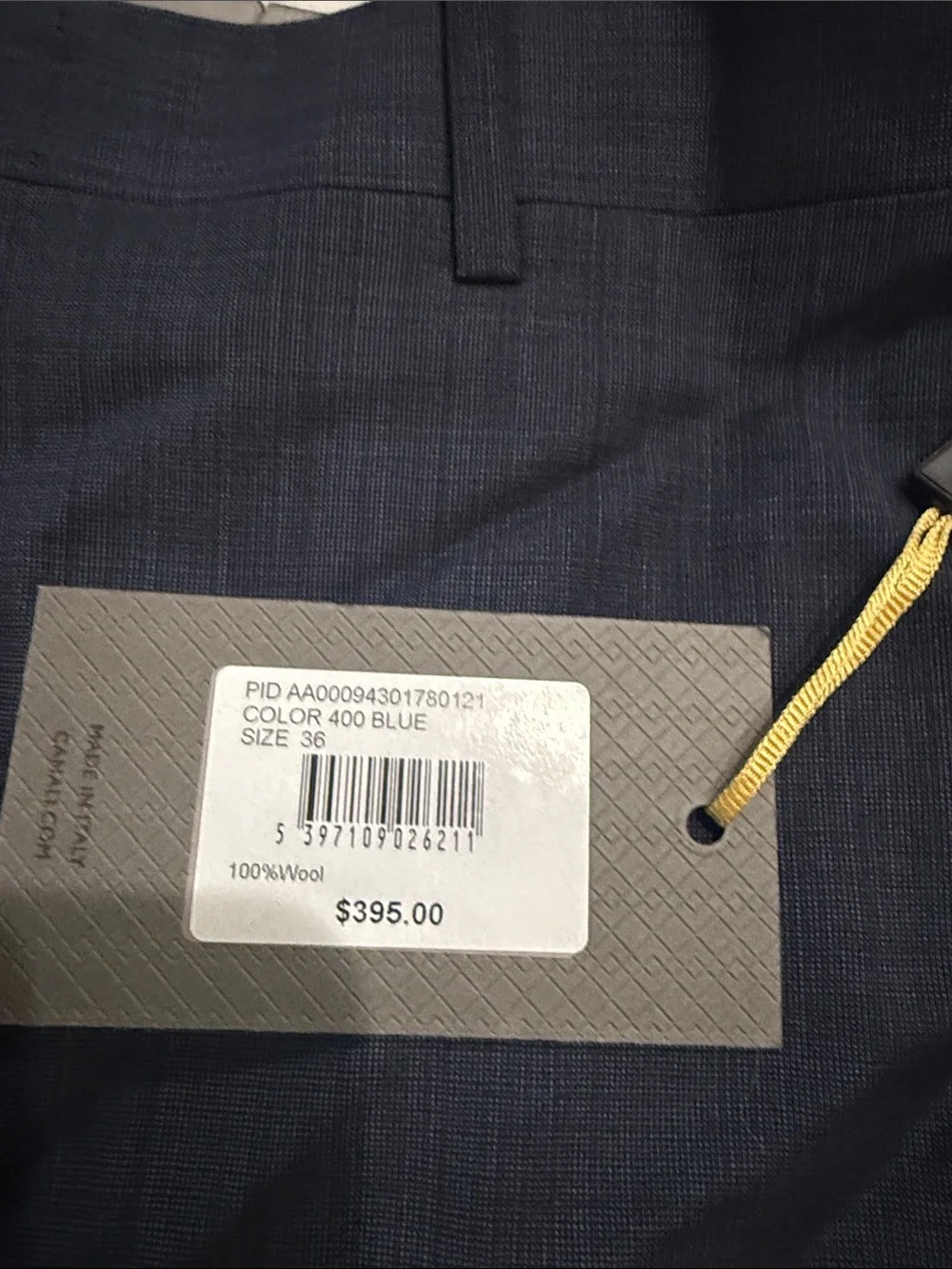 Canali Men's Charcoal Micro-Check Flat Front Dress Shorts